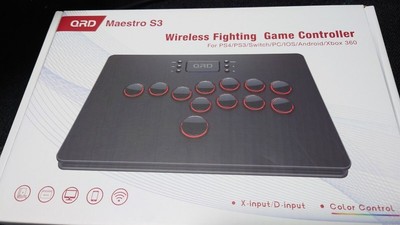 QRD Maestro S3 Hitbox Arcade Controller Unused