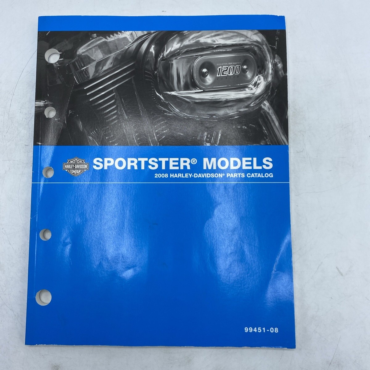 HARLEY-DAVIDSON 2008年 SPORTSTER パーツカタログ 2008 Harley Davidson Sportster Models Parts Catalog Manual 99451