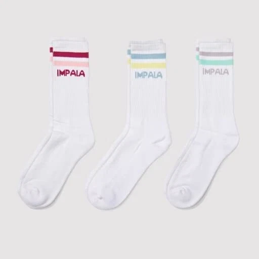 Impala Rollerskate Rollschuh Socken pastel 3er Pack Neu