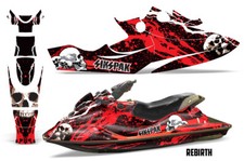 Decal Graphic Stickers for Sea Doo Jet Ski Bombardier GSX 96-99 Sikspak RB R