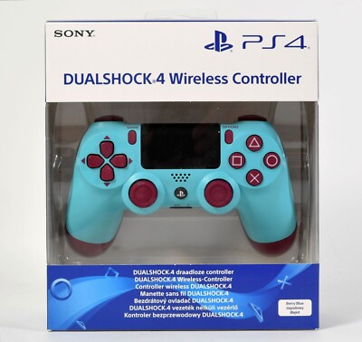Sony PlayStation 4 PS4,Dualshock 4 Wireless Controller,Berry Blue,OVP,neu