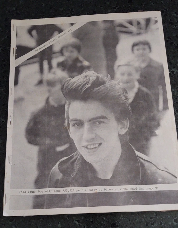 Beatles Fanzine / Strawberry Fields Forever newsletter , magazine No 11 - Image 2 of 3