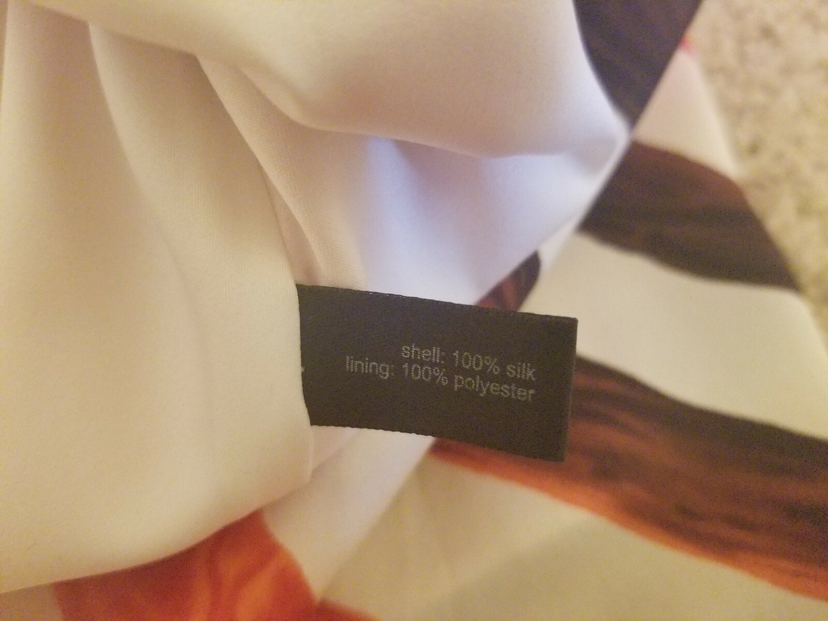 Robe The Limited Soie Sans Bretelles Rayée Rose – Taille 2 – Occasion Très Bon état