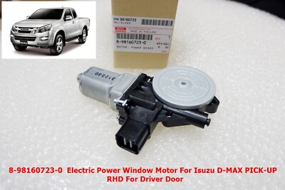 8-98160723-0 Driver Door Electric Window Motor For Isuzu D