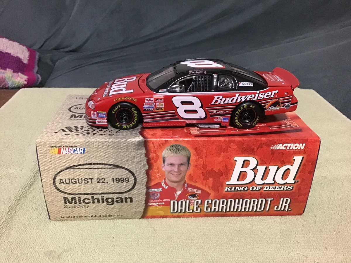 1999 Action DALE EARNHARDT JR #8 Budweiser MICHIGAN Diecast Nascar