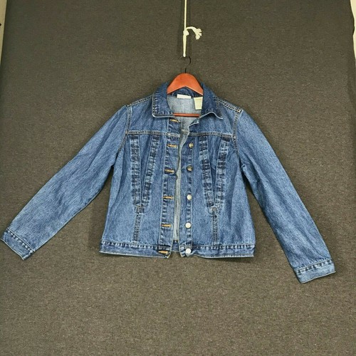 Faded Glory Women's Jean Jacket Large L 