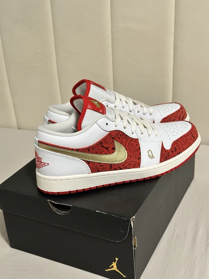 Espadas baixas tamanho 11 - Air Jordan 1 SE - Imagem 4 de 4