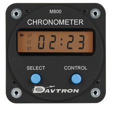 DAVTRON CHRONOMETER/Digital clock with AA memory battery holder and 28V lighting
