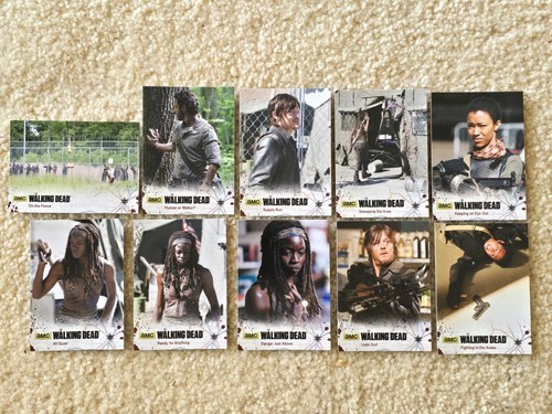 2016 The Walking Dead Season 4 Part 2 Trading Card Base Set - 72 Cards AMC TWD - Picture 2 of 10