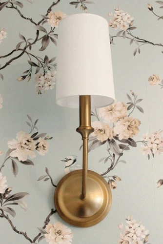 Crystorama Sylvan 15 3/4" High Vibrant Gold Wall Sconce - Picture 1 of 7