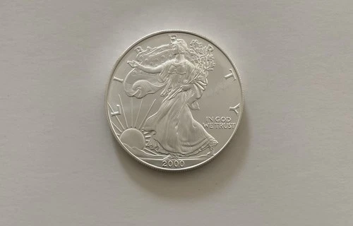 2000 American Silver Eagle Dollar BU