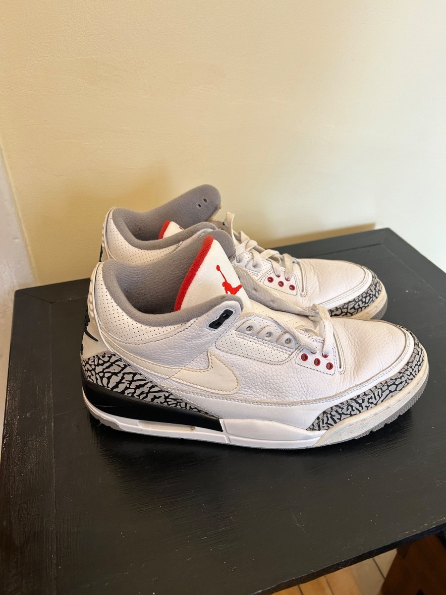 Nike Air Jordan 3 Retro JTH NRG White Cement AV6683-160 White