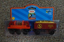 MOMC Gold Prospector's Car - Thomas the Tank Engine  Friends Wood Railway Train