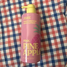 VICTORIA'S SECRET PINK PINK PINEAPPLE DAILY DRENCH BODY LOTION 12 oz 355ml NEW