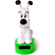 Figurine - Idéfix  - Chien de Astérix et Obélix - Energie solaire - Décoration