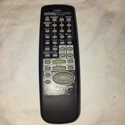 Genuine JVC 733M Shuttle Plus MBR Remote Control for VCR Player Tested
