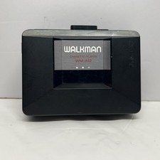 Sony Walkman WM-A12 Cassette Player New Belts  Works  Cleaned 