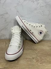 Converse CT All Star Hi-Top White Canvas Women Shoes M7650 Miss Match Sz 8.5 & 9