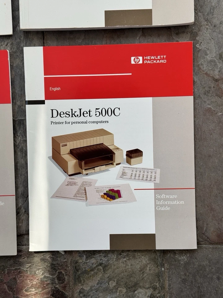 Users Guide HP DESKJET 500C Setup Guide Software Guide Manuals - Image 3 of 4