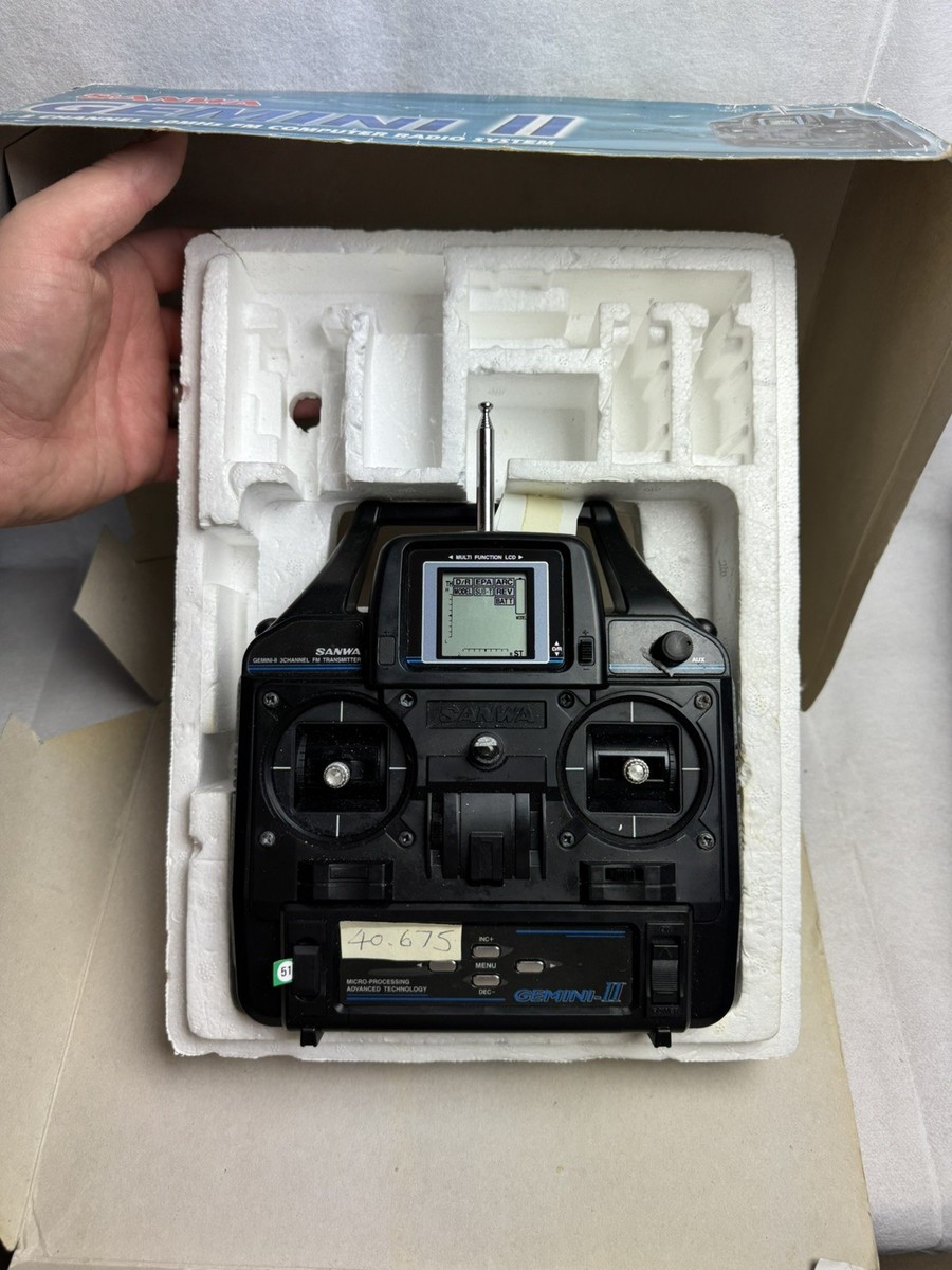 サンワ GEMINI Ⅱ送受信機セット 中古品 ジェミニ 2 フタバ SANWA サンワ GEMINI Ⅱ送受信機セット 中古品 ジェミニ 2 フタバ SANWA