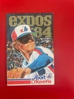 1984 MONTREAL EXPOS POCKET SCHEDULE FRENCH ***UNMARKED***