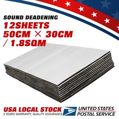 19sqft Fireproof Sound Deadener shock absorption Mat Fit For industrial park