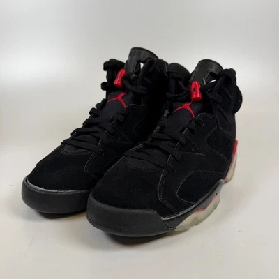 Air Jordan 6 Retro Varsity Red Black 2010 Mens 10.5 384664-061 Sneaker - Image 1 of 4