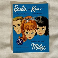 BARBIE VINTAGE FASHION BOOKLETS KEN MIDGE ALLAN FASHION BOOKLETS