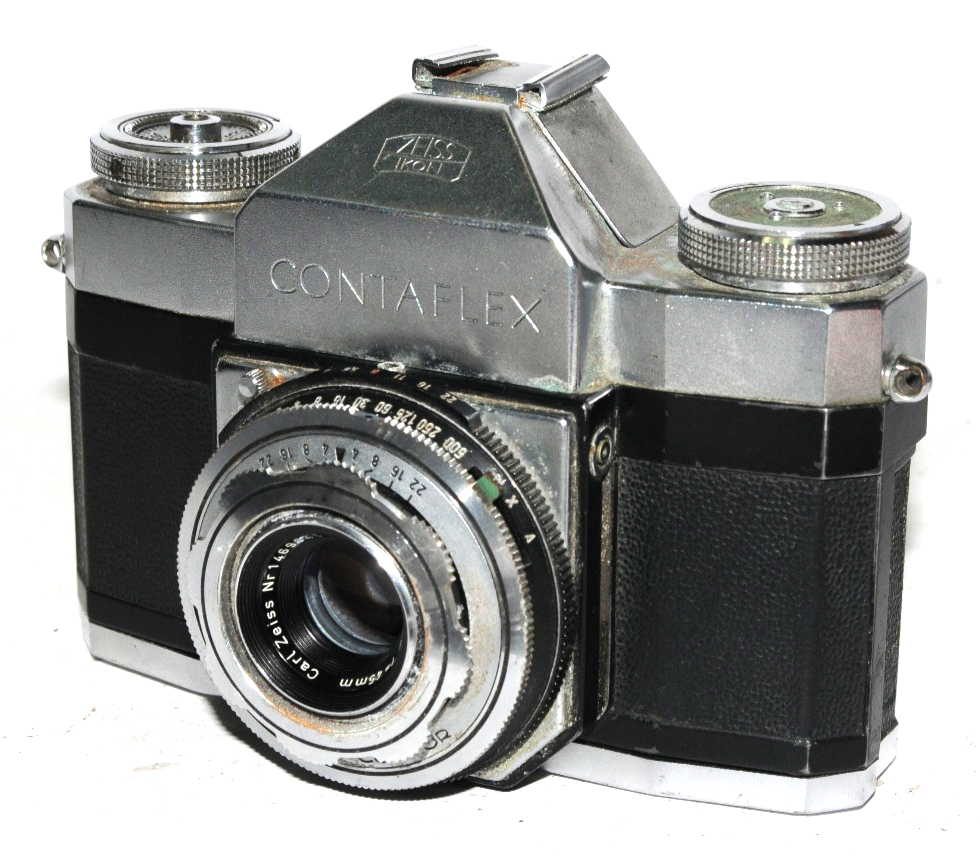 Zeiss Ikon Contaflex I w/Tessar 45mm f/2.8 Lens | eBay