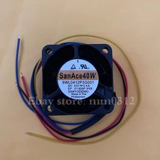 Sanyo San Ace 40W 9WL0412P3G001 12V 0.4A 4CM IP68 waterproof cooling fan