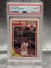 1989-90 Fleer - Michael Jordan #21 PSA 8