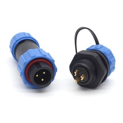 SZJELEN SP13 3pin, Panel Mount--Plug(male)&Socket(female)