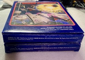 INTELLIVISION 2 CIB GAME LOT SPACE ARMADA /ASTROSMASH CLEANED & TESTED 4/5/26 #1