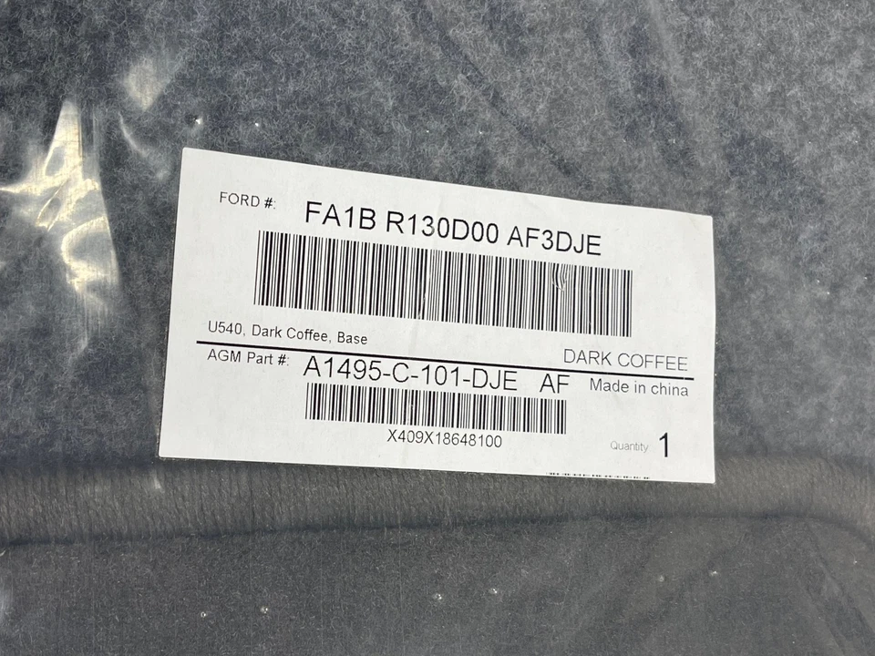 Ford Lincoln MKX 2016-2018 4 alfombrillas alfombra café oscuro OEM FA1B R130D00 AF3DJE nuevo Foto 2 de 4