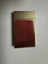 S.T. Dupont Ligne 2 Lighter – Red Guilloche Lacquer – Working With Extra Flints