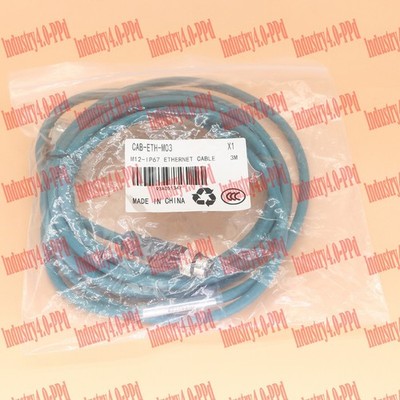 1PC NEW FOR   Fixed code reader network cable CAB-ETH-M03 FREE SHIP #fv