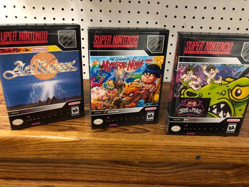 [T-Z] Protective Display Case for Super Nintendo SNES Games - NO GAME/MANUAL