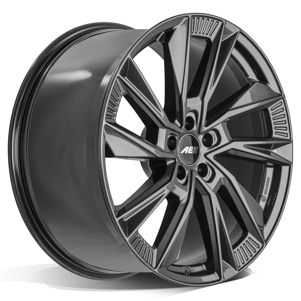 Llantas AEZ Havanna grey 9.0Jx21 ET38 5x120 para Tesla Model S - Imagen 3 de 4