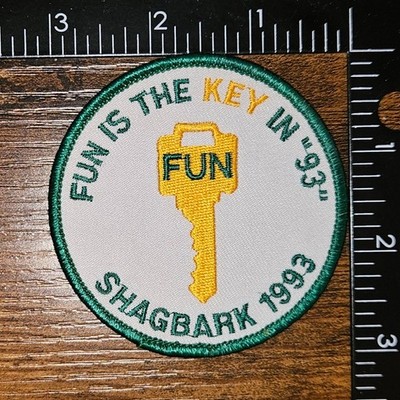 Fun is the Key in 1993 Shagbark 1993 Patch