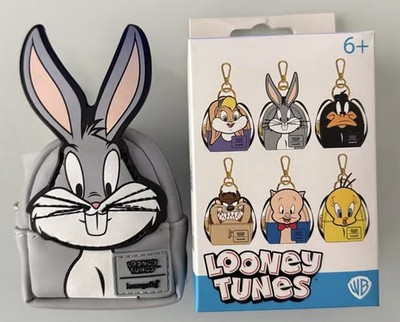 Loungefly Looney Tunes Cosplay Bugs Bunny Mini Backpack/ Bag Charm/Keychain
