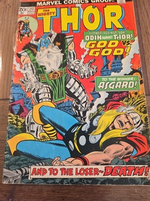 The Mighty Thor #217 (Marvel Comics November 1973)