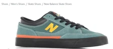 HOT MEN'S New Ba.lance Numeric 417 Franky Villani Low Skate Shoes - spruce/black