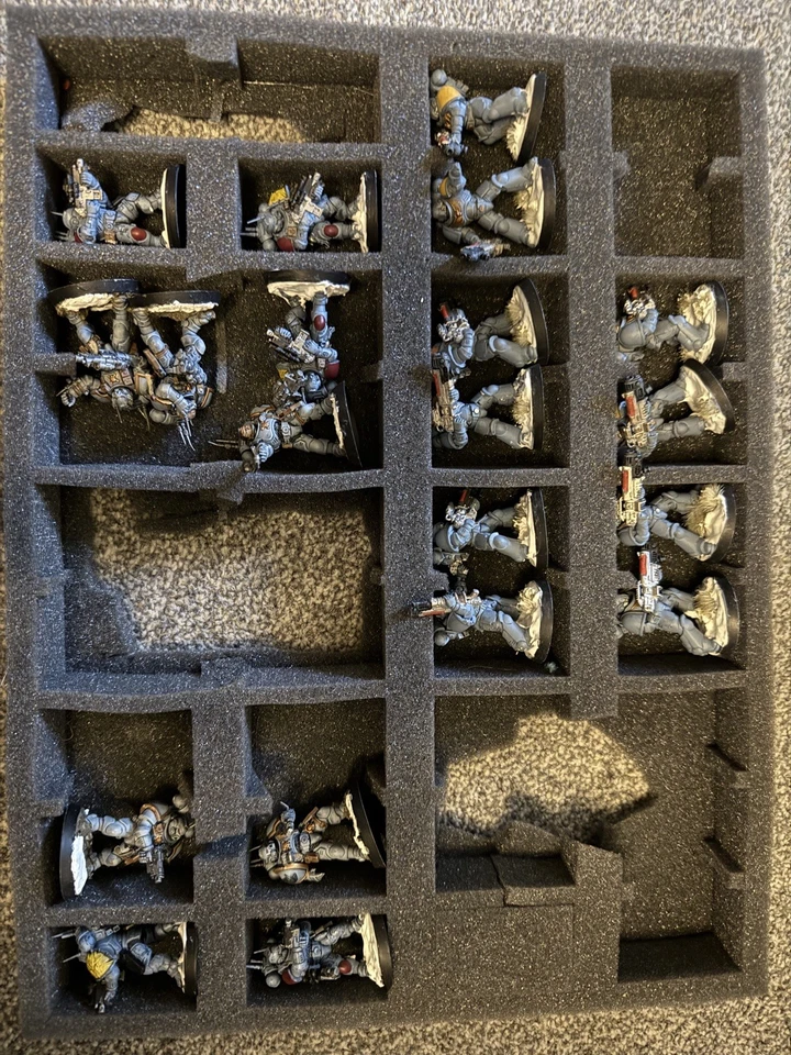 warhammer 40k space wolves army infantry - Image 4 of 4