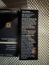 3 Dermablend Smooth Indulgence Foundation SAND BEIGE – New – Vintage 10 Yrs Old