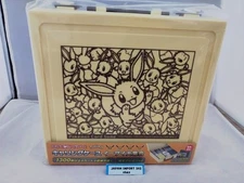 Pokemon Card Game Carrying Case Eevee Large Collection Card Box