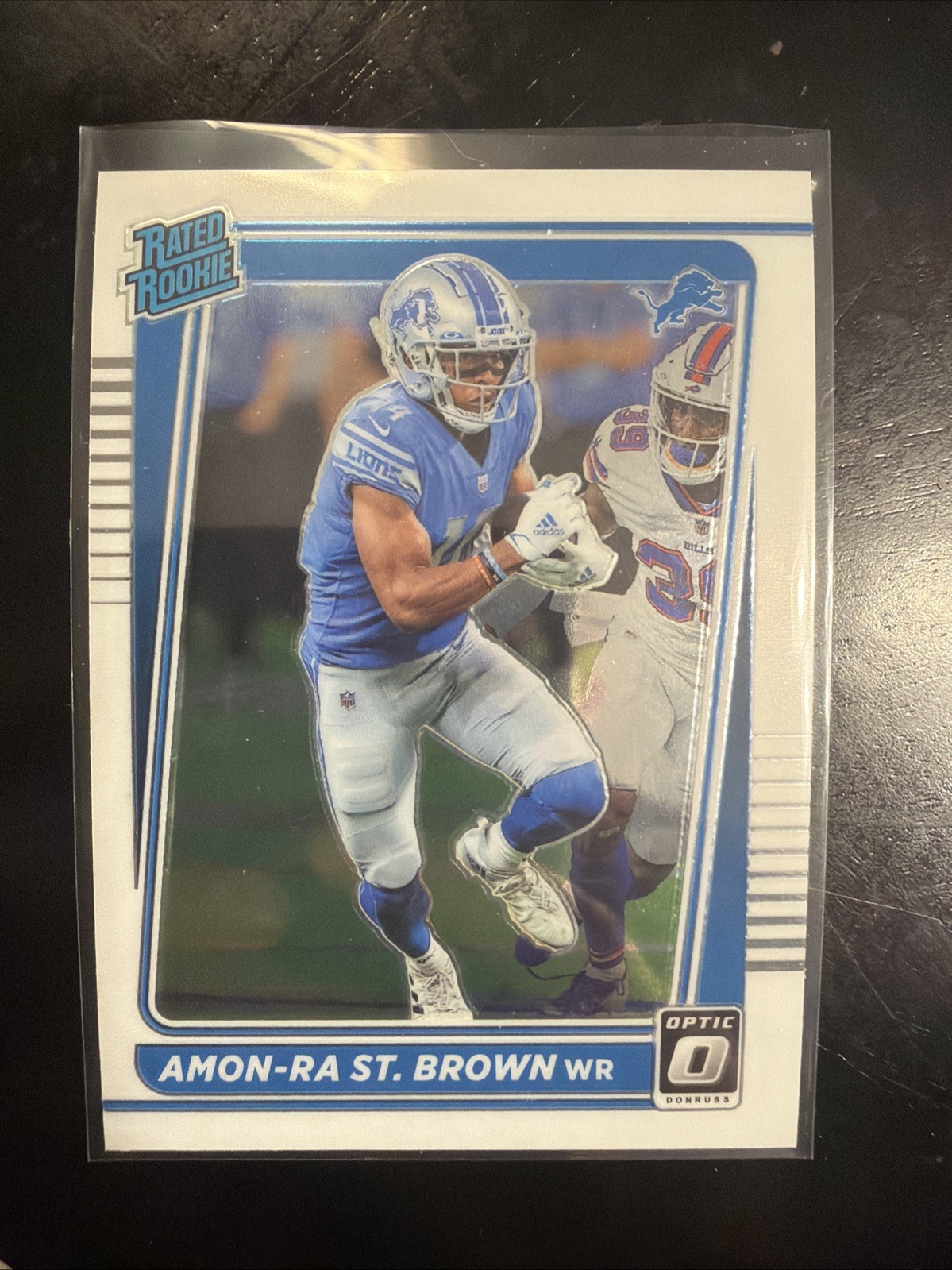 2021 Panini Donruss Optic - Rated Rookie Amon-Ra St. Brown #228 (RC)