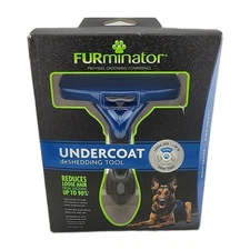 Furminator P-92913 Undercoat Deshedding Tool Large Dogs Short Hair 50lb Dog Hair