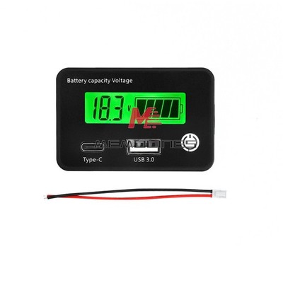 LCD Display   Level Tester 6 mode   Capacity Indicator USB3.0+Tpye-C #xh
