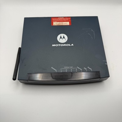 Motorola Modem Combo Router DSL Wireless Ethernet Internet Model GZ53347