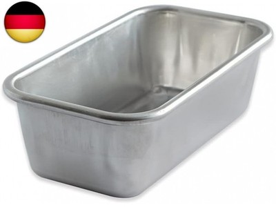 Nordic Ware Naturals 0,5 kg Kastenform aus natürlichem Aluminium mit 